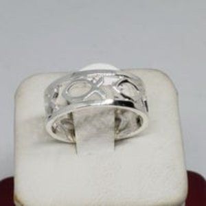 Real .925 Sterling Silver Band Ring